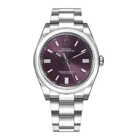 rolex oyster perpetual date 34 modello 116000|rolex oyster perpetual purple dial.